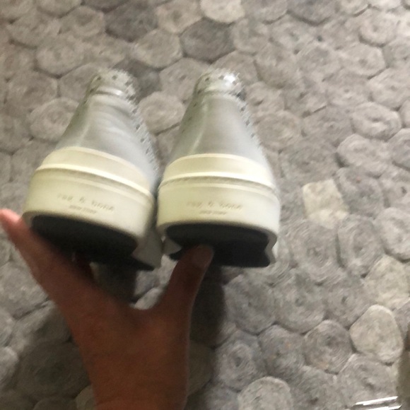 Rag & Bone Meli Oxford slip-on grey sneakers size 11/41 - Picture 4 of 9
